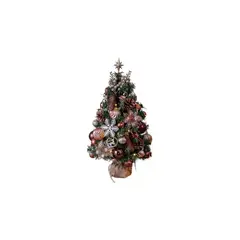 VATYERTY - Mini juego de árbol de Navidad brillante de escritorio 60cm