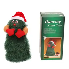 VATYERTY - Muñeco de árbol de Navidad giratorio eléctrico 20cm