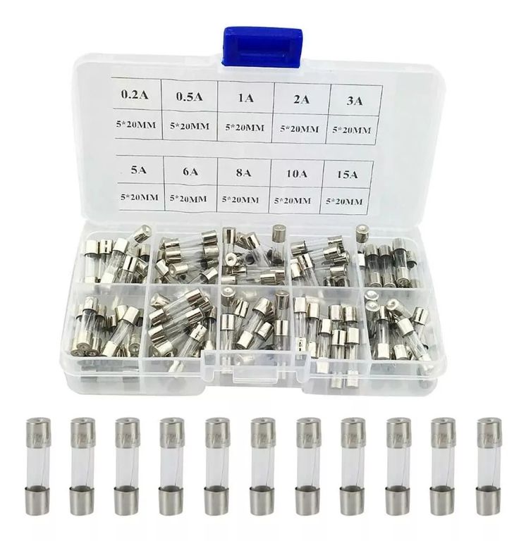 100pcs Fusible Vidrio De Tipo Europeo Valores 250v 0220a