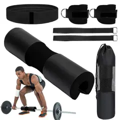 EVERSO - Kit Protector De Cuello Levantamiento De Pesas Con Barra