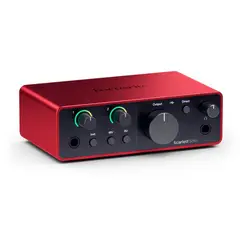 FOCUSRITE - SCARLETT SOLO INTERFAZ AUDIO 4TA GEN