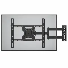 BRASFORMA - Soporte de TV con Brazo de 65CM para 70" Max Acero Reforzado