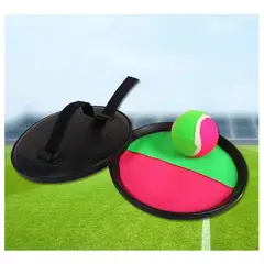 GENERICO - Juego Paleta De Playa Con Velcro Y Pelota Atrapa Pelota