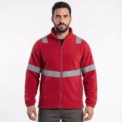 T-WORLD - Micropolar Reflectante Hombre Térmico Alta Visibilidad Trabajo