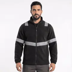T-WORLD - Micropolar Reflectante Hombre Térmico Alta Visibilidad Trabajo