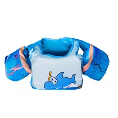 GENERICO - Chaleco Flotador Tiburon Niños 4 A 8 Años Playa Verano