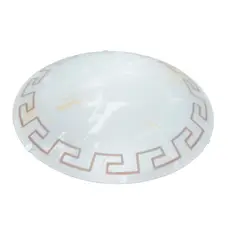 BP - Plafón Vidrio Rodas 25CM