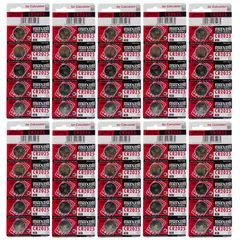 MAXELL - Pack 50 Pilas Cr2025 Lithium Boton 50 Unidades 2025