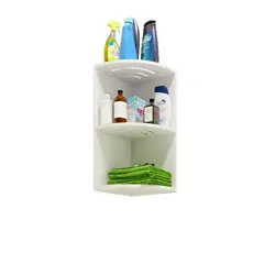 CRUSEC - Esquinero Organizador De 2 Pisos Para Ducha Multifuncional