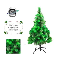 BIGBAMSPACE - Arbol de Navidad 210cm Frondoso