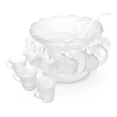 ALLEGRA - Set Ponchera 27 Piezas Vidrio