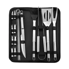 LELOX - Utensilios para Barbacoa de 18 piezas