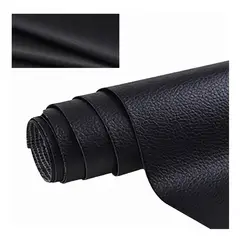 KUANGYE - Parche Adhesivo Cuero Impermeable 30x20 Negro Sofás Reparación