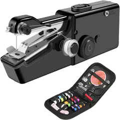 LELOX - Máquina de Coser Portátil de Mano Costura Negro