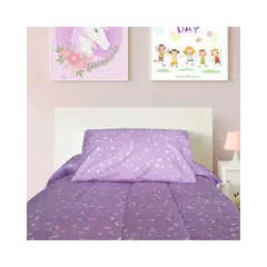 ILLUSIONS - Plumon Infantil Marca Apto 1 Plaza Y 1.5 Plaza Space