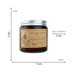 SOLEIO - Pack 4 Velas Aromáticas Cera De Soya 100 Ml