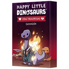 ASMODEE - Happy Little Dinosaurs - Citas Desastrosas - Juego de Mesa