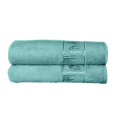ANNI STAR - Set 4 Toalla De Baño Algodón Bamboo Súper Suaves