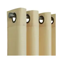 ILLUSIONS - Set De Cortinas Mónaco De 8 Piezas 140x220cm Marca Idetex Beige