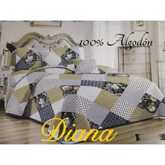 GENERICO - Cubrecama Quilt de Verano 2.0 Plaza
