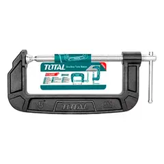 TOTAL TOOLS - Prensa Tipo C 8 Pulgadas (200mm) Total Tht13186