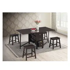 MSA MUEBLES SANTA ANA - Juego de Comedor 4 Bancas Fresia(4 Puestos)