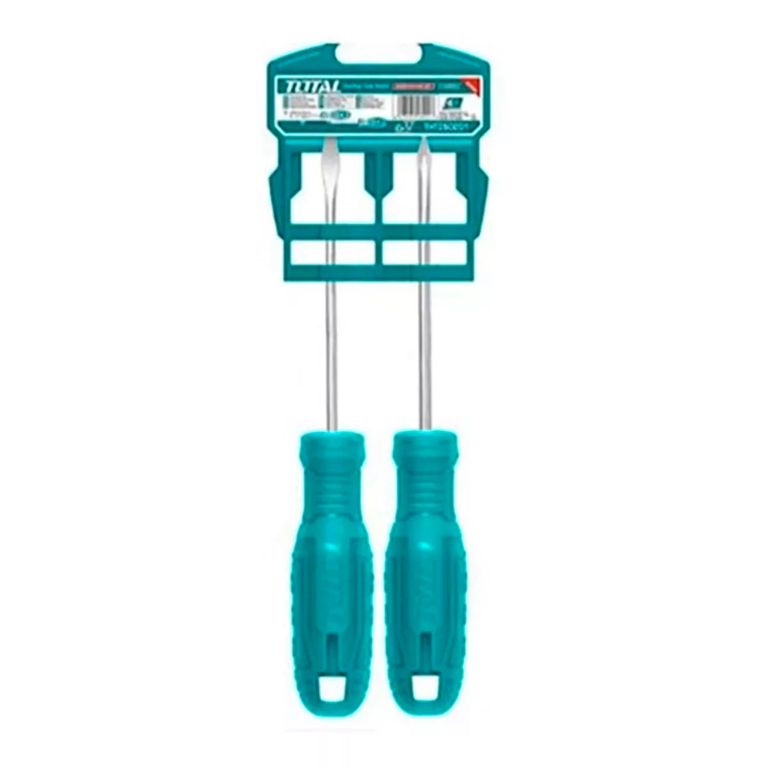 Kit Juego Destornilladores 2 Piezas Total Thtdc250201 a $3.500