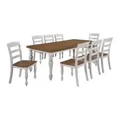 MSA MUEBLES SANTA ANA - Juego de Comedor 8 Personas Marsella.