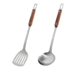 ARTHOME - Set 2 Utensilios de Cocina Acero Inoxidable COC03