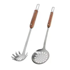 ARTHOME - Set 2 Utensilios de Cocina Acero Inoxidable COC04