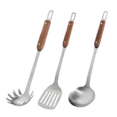 ARTHOME - Set 3 Utensilios de Cocina Acero Inoxidable COC08