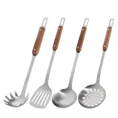 ARTHOME - Set 4 Utensilios de Cocina Acero Inoxidable COC10