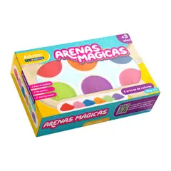 ADETEC - Arena Mágica 6 Colores 100 g X Ud No Tóxica