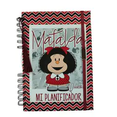 INDEPENDIENTE - Planificador Anual Mafalda fondo rojo - Diseño interior 1