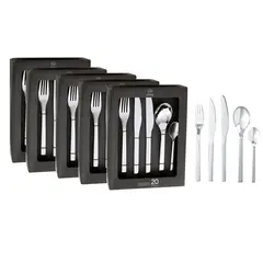 ARTHOME - Set Cuchilleria 100 Piezas Acero Inoxidable CUC04