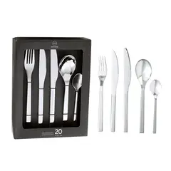 ARTHOME - Set Cuchilleria 20 Piezas Acero Inoxidable CUC05