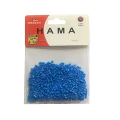 GENERICO - Mostacillas Planchables Hama 2.6 Mm, 700 Beads, azul cielo