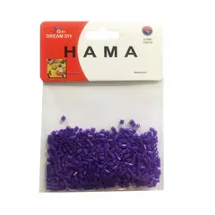 GENERICO - Mostacillas Planchables Hama 2.6 Mm, 700 Beads, violeta