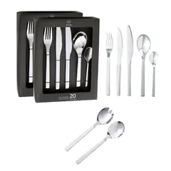 ARTHOME - Set Cuchilleria 42 Piezas Acero Inoxidable CUC07