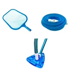 GENERICO - Kit mantención de piscina 4 accesorios Bighouse