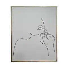 GENERICO - Cuadro Decorativo Minimalista Elegantes Pintura 30x20cm 368