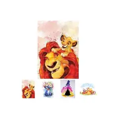 U BUY - Kit De Bordado Pintura Diamante 5d Por Número Disney 40x30cm  El Rey León