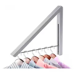 IRM - Tendedero Plegable De Pared Colgador De Aluminio