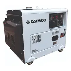 DAEWOO - Generador A Diesel Eléctrico 5kw DDAE8000SE 4 Tiempos