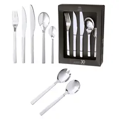 ARTHOME - Set Cuchilleria 32 Piezas Acero Inoxidable CUC18