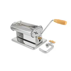 WENS - Maquina Amasadora de Pasta Manual Acero 18cm