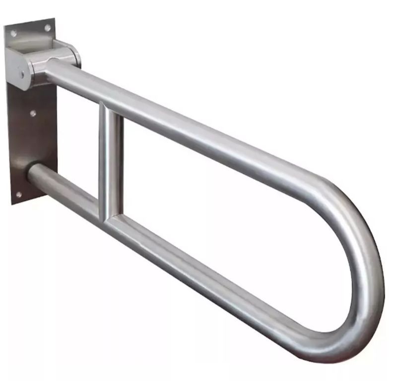 Barra De Seguridad Pasamano Abatible Para Minusvalidos 60 Cm
