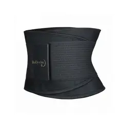 BODYVINE - Faja Cinturilla Reductora Reloj de Arena Ajustable - Negro