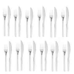 ARTHOME - Set Cubiertos 24 Piezas Acero Inoxidable CUC34