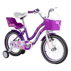 BEBESIT - Bicicleta Infantil Queen Aro 16 Morada